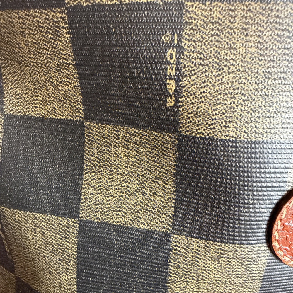 Vintage Fendi Penguin Check Crossbody Bag Purse - Picture 8 of 13
